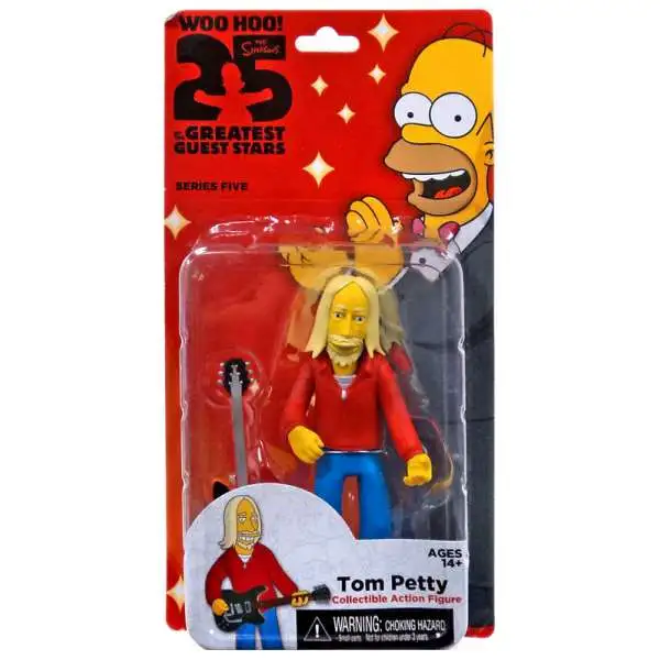NECA The Simpsons Series 5 Tom Petty Action FIgure