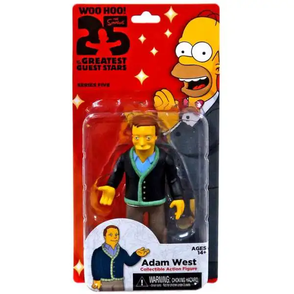 NECA The Simpsons Series 5 Adam West Action FIgure