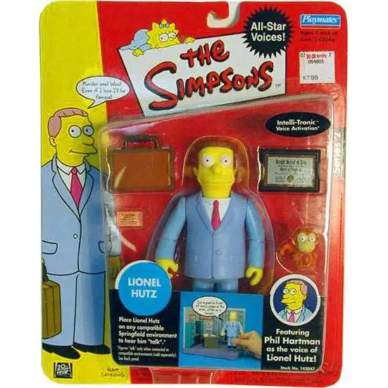 The Simpsons Celebrity Series 1 Lionel Hutz Action Figure
