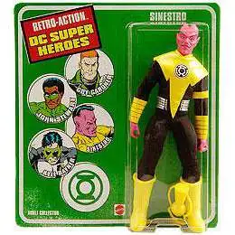 DC Green Lantern World's Greatest Super Heroes Retro Series Sinestro Exclusive Retro Action Figure