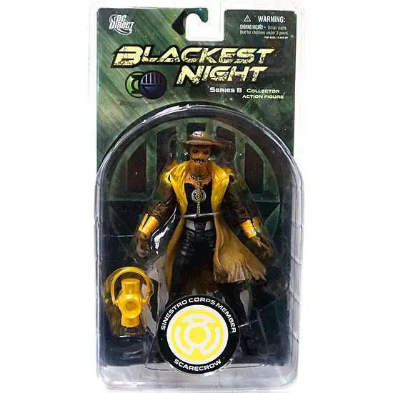 DC Green Lantern Blackest Night Series 8 Sinestro Corps Member Scarecrow Action Figure