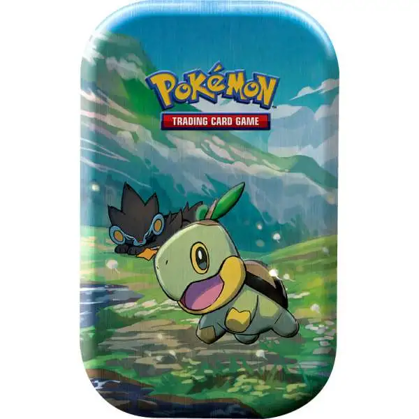 Pokemon Sinnoh Stars Turtwig Mini Tin Set [2 Booster Packs & Coin]