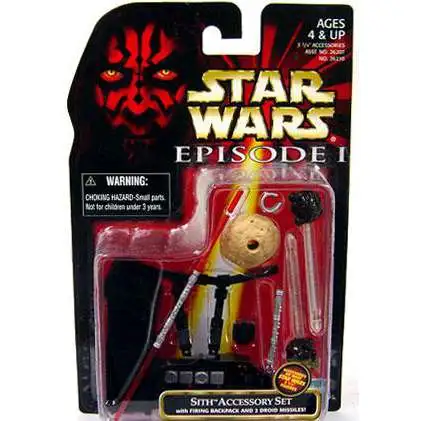 Star Wars Phantom Menace 1999 Episode I Basic Sith Accessory Set Action Figure Accessory