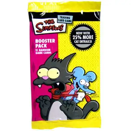 The Simpsons Trading Card Game Krusty Approved Booster Pack [11 Cards]