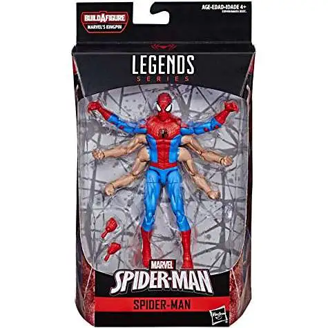Marvel Legends Infinite Kingpin Series Six Arm Spider-Man Action Figure
