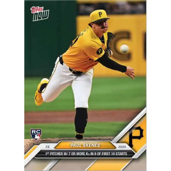 MLB 2024 Bowman Chrome Single Card My 1st Bowman Paul Skenes