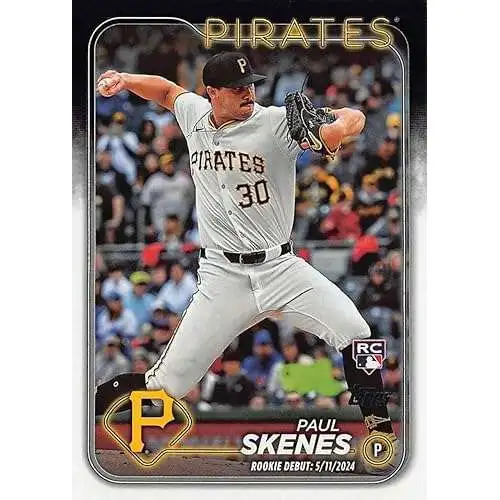 MLB Topps 2024 Update Series Baseball Debut Paul Skenes US288 [Rookie]