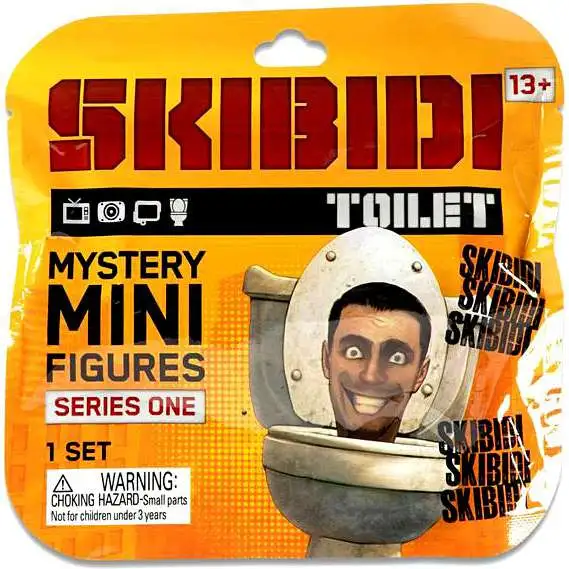 Skibidi Toilet Mini Figure 2.5-Inch Mystery Pack [1 RANDOM Character] (Pre-Order ships February)