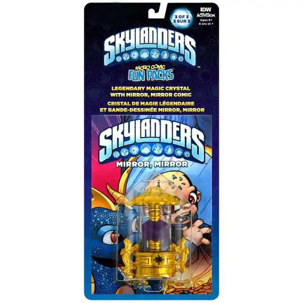 Skylanders Imaginators Micro Comic Fun Pack Legendary Magic Crystal Crystal #3 of 3 [Mirror, Mirror Comic]