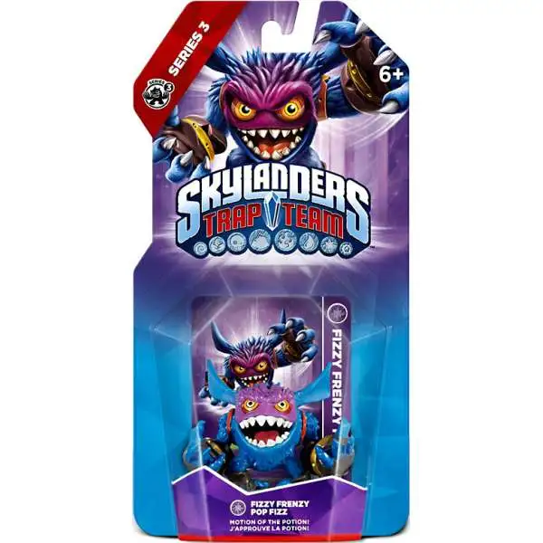 Skylanders Trap Team Fizzy Frenzy Pop Fizz Figure Pack