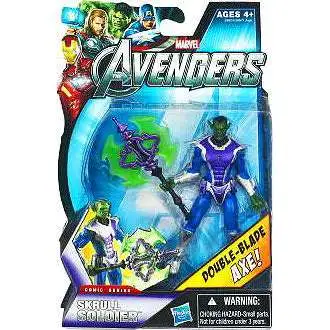 Marvel Avengers Comic Series Skrull Soldier Action Figure