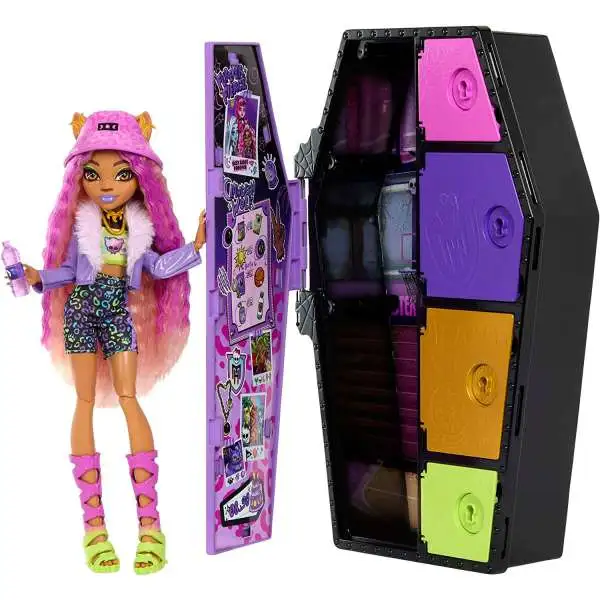 Monster High Clawdeen Wolf Doll in Monster Ball Party Fashion with Themed  Accessories Like Balloons