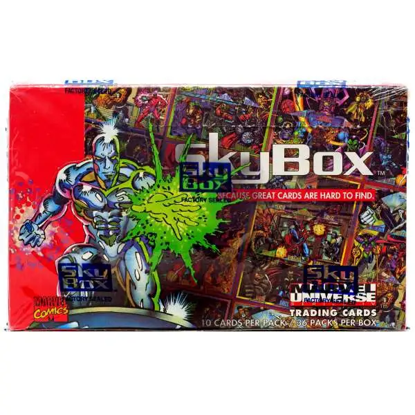 Skybox Marvel Universe Series 4 Trading Card Box [36 Packs]