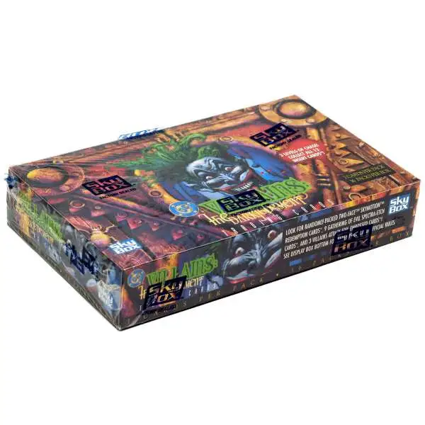 DC Villains: The Dark Judgment Trading Card Box [36 Packs]