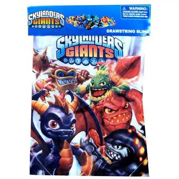 Skylanders Giants Drawstring Sling Bag