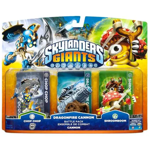 Skylanders Giants Dragonfire Cannon Battle Pack