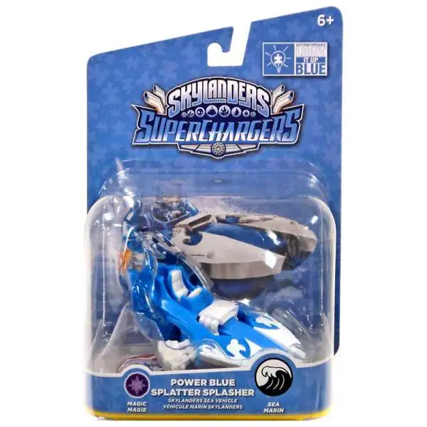 Skylanders SuperChargers Power Blue Splatter Splasher Vehicle [Autism Speaks Light it up Blue]