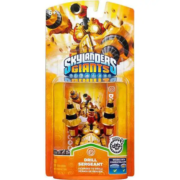 Skylanders Giants Series 2 Drill Sergeant 2 Figure Pack [Loose]