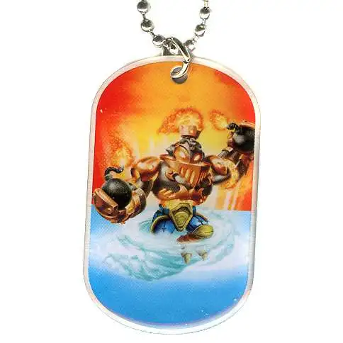 Skylanders Swap Force Blast Ranger Dog Tag #28 [Loose]