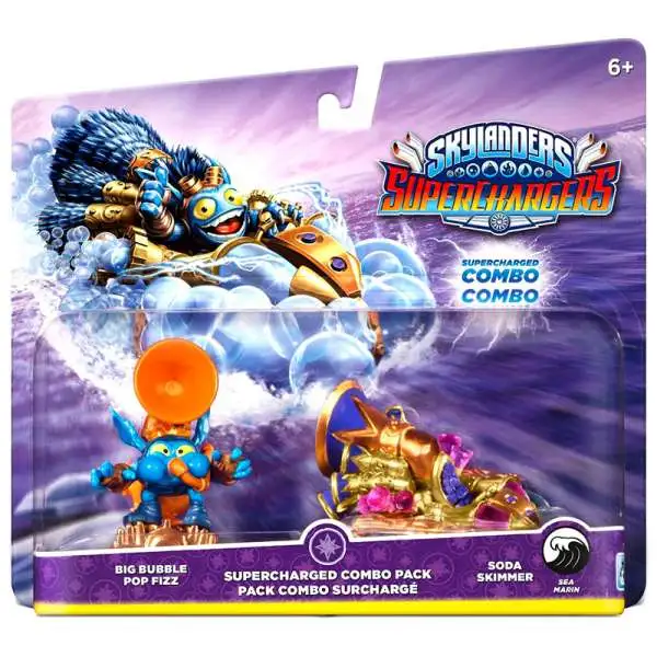 Skylanders SuperChargers Big Bubble Pop Fizz & Soda Skimmer