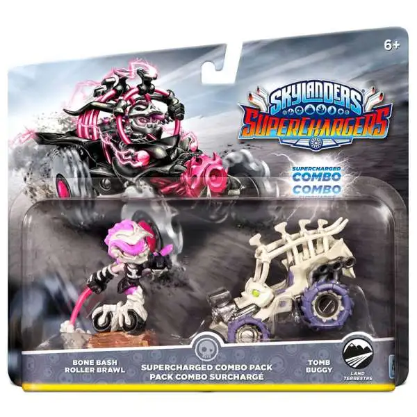 Skylanders SuperChargers Bone Bash Roller Brawl & Tomb Buggy