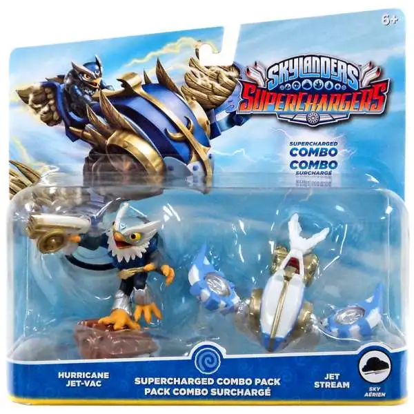 Skylanders SuperChargers Hurricane Jet-Vac & Jet Stream