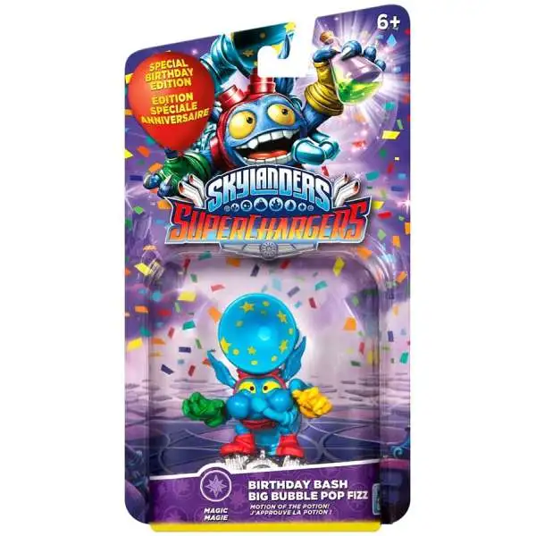 Skylanders SuperChargers Birthday Bash Big Bubble Pop Fizz Figure Pack