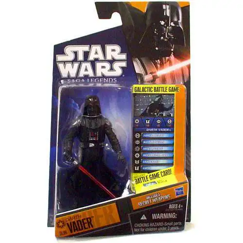 Star Wars The Empire Strikes Back 2010 Saga Legends Darth Vader Action Figure SL06