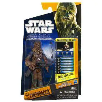 Star Wars A New Hope 2010 Saga Legends Chewbacca Action Figure SL18