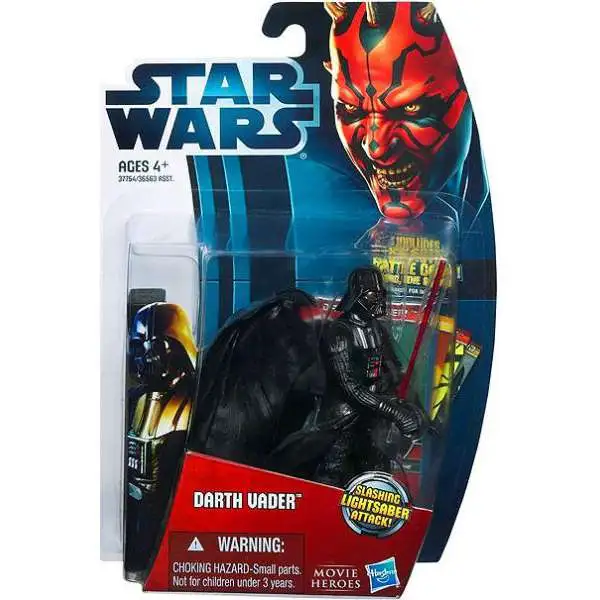 Star Wars The Empire Strikes Back 2012 Movie Heroes Darth Vader Action Figure #6 [Version 1]