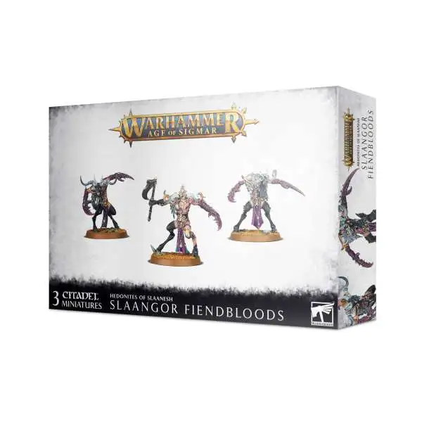 Warhammer Age of Sigmar Grand Alliance Chaos Hedonites of Slaanesh Slaangor Fiendbloods