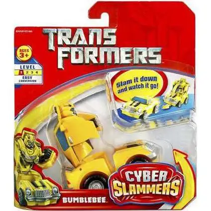 Transformers Movie Cyber Slammers Bumblebee Action Figure [Damaged Package]
