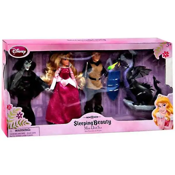 Disney Sleeping Beauty Mini Doll Set Exclusive 5-Inch Doll Set