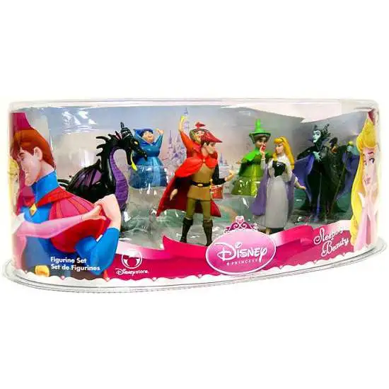 Disney Princess Sleeping Beauty Exclusive 7-Piece PVC Figure Playset [Damaged Package]