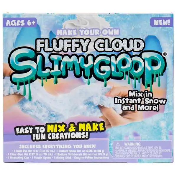 Slimygloop Fluffy Cloud Slime Kit