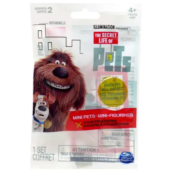 The Secret Life of Pets Mini Pets Series 2 Mini Figure Mystery Pack