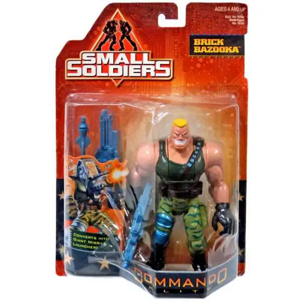Small Soldiers Commando Elite Brick Bazooka Action Figure