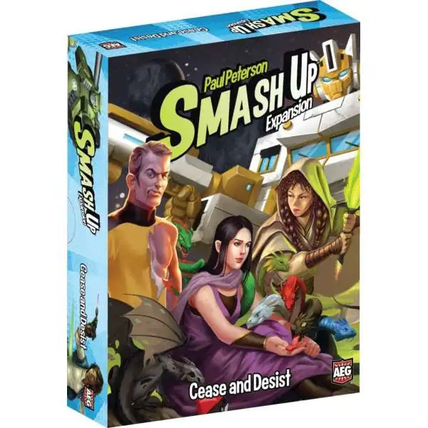 Smash Up Cease & Desist Board Game Expansion