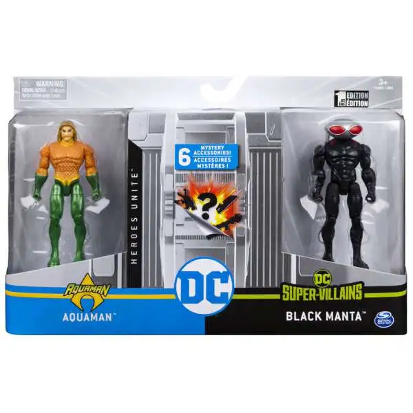 DC Universe Aquaman & Black Manta Action Figure 2-Pack