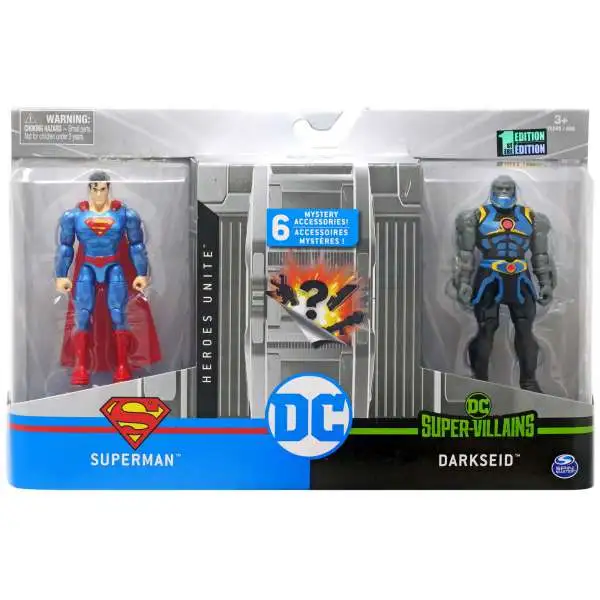 DC Universe Superman & Darkseid Action Figure 2-Pack