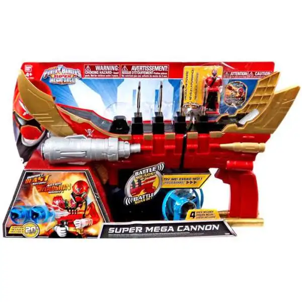Power Rangers Super Megaforce Super Mega Cannon Roleplay Toy [Damaged Package]