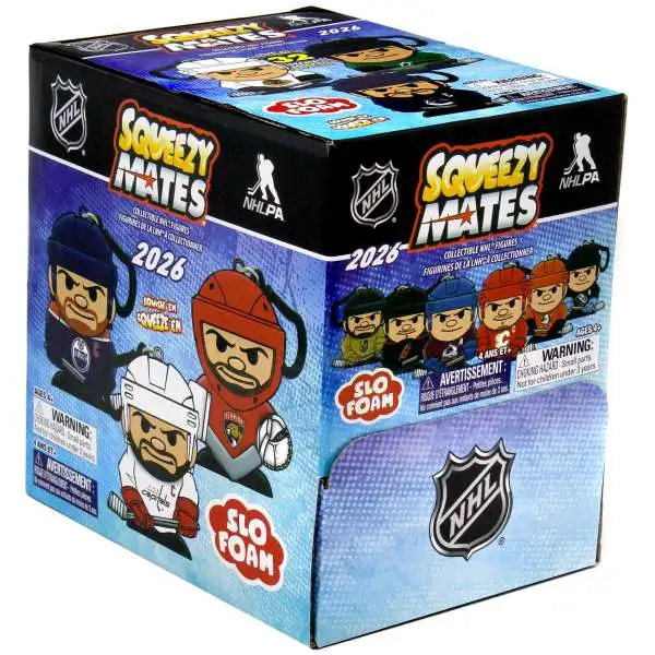 NHL Squeezy Mates Hockey Series 6 Mystery Box [24 Packs]