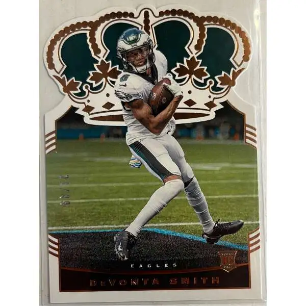 NFL 2021 Chronicles Crown Royale 21/99 DeVonta Smith CR-25 [Rookie]