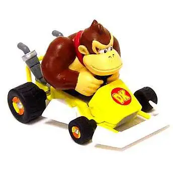 Super Mario Mario Kart Donkey Kong 4-Inch Mini Figure [Go-Kart]