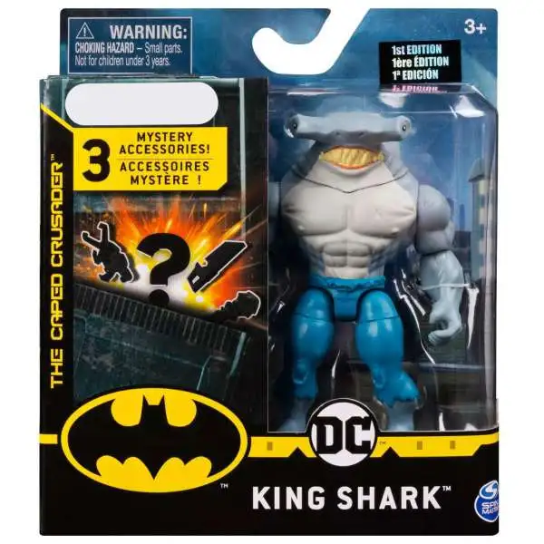 DC Batman The Caped Crusader King Shark Exclusive Action Figures [Mission 1]