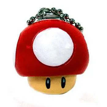 Super Mario Mario Kart DS Super Mushroom Keychain