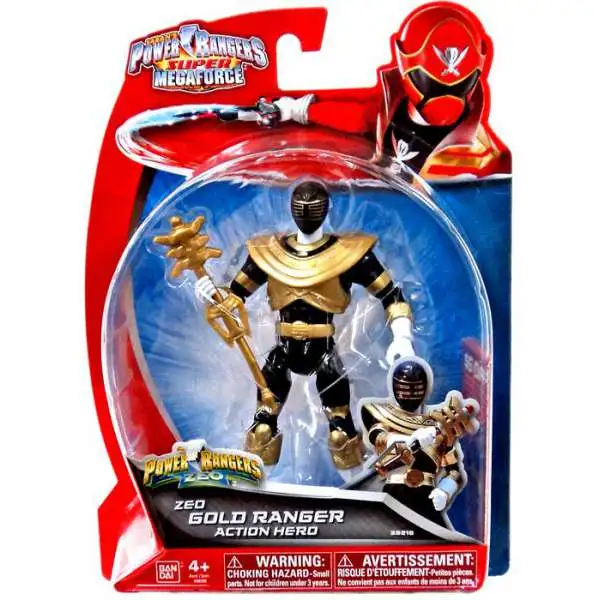 Power Rangers Super Megaforce ZEO Gold Ranger Action Figure