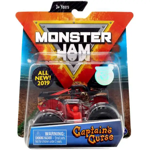 Monster Jam Captain's Curse Diecast Car