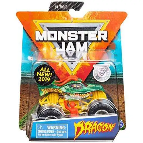 Monster Jam Dragon Diecast Car [Green]