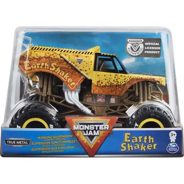 Monster Jam True Metal Earth Shaker Diecast Car [2021]